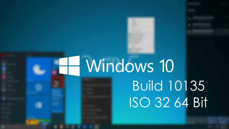 Windows 10 Build 10135 ISO 64 Bit Free Download