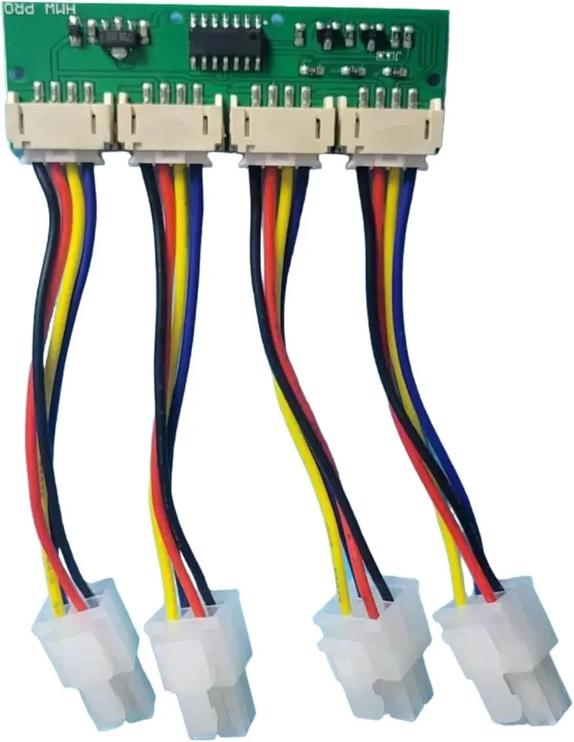 12V 4-in-1 Square 4Pin Fan Simulators Emulators for S21 S19kpro T21 KS5 KS5pro Fan Spoofer Dummer