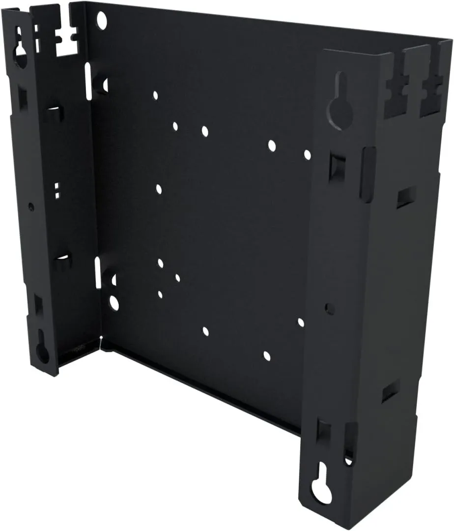 RackSolutions 100-A Wall Mount for Dell OptiPlex Micro PC, Fixed, 75 mm & 100 mm VESA, Includes Mounting Hardware