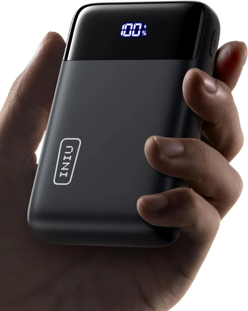 INIU Portable Charger, Smallest 22.5W 20000mAh USB C in & Out Power Bank Fast Charging, PD 3.0+QC 4.0 LED Display Phone Battery Pack Compatible with iPhone 16 15 14 13 Pro Samsung S23 Google iPad etc