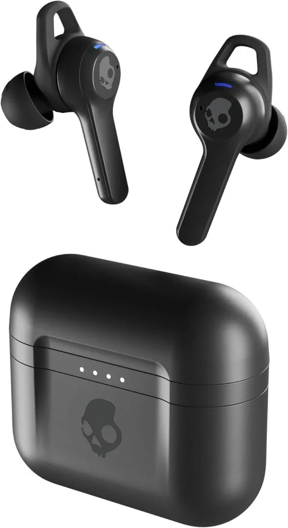 Skullcandy Indy ANC In-Ear Noise Canceling True Wireless Earbuds, 32 Hour Battery, Microphone, Works with iPhone Android and Bluetooth Devices - Black