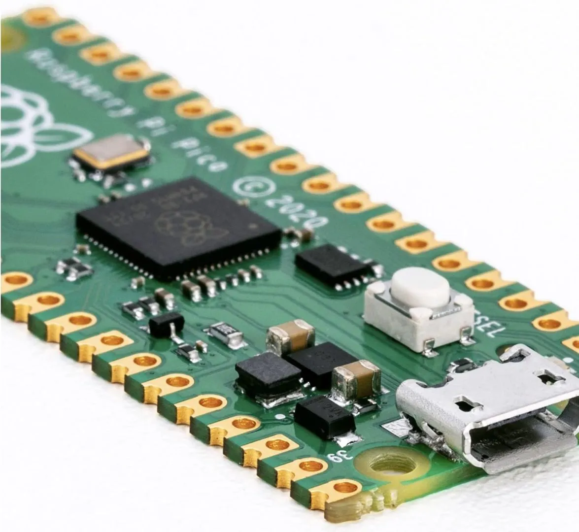 Raspberry Pi Pico RP2040 microcontroller - in US Stock, Ready to Ship (4 Pack)