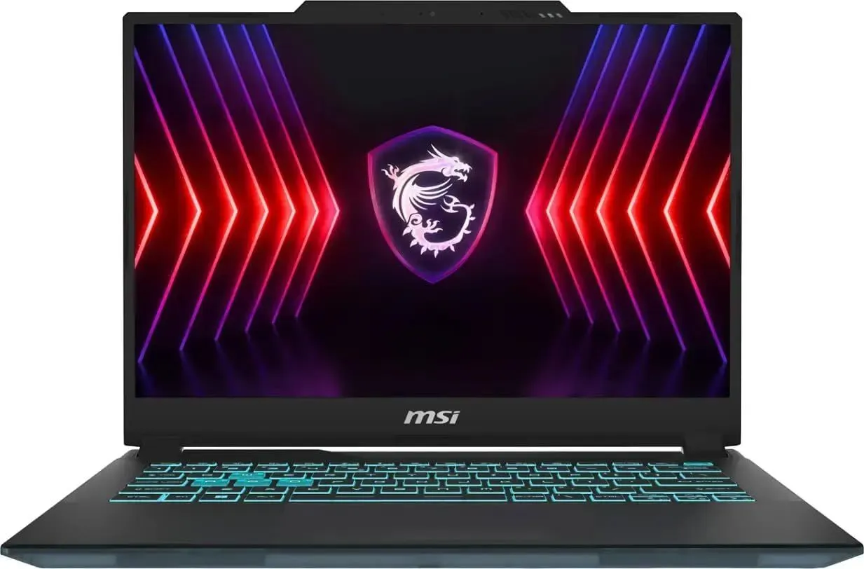 MSI Cyborg 14" Gaming Laptop, 1920 x 1200 Pixels 144Hz Screen, GeForce RTX 4060 8GB GDDR6, 13th Generation Intel i7-13620H 10 Cores, 64GB DDR5+2TB SSD, Wi-Fi 6, HDMI 2.1, HD Audio, Win10 Pro