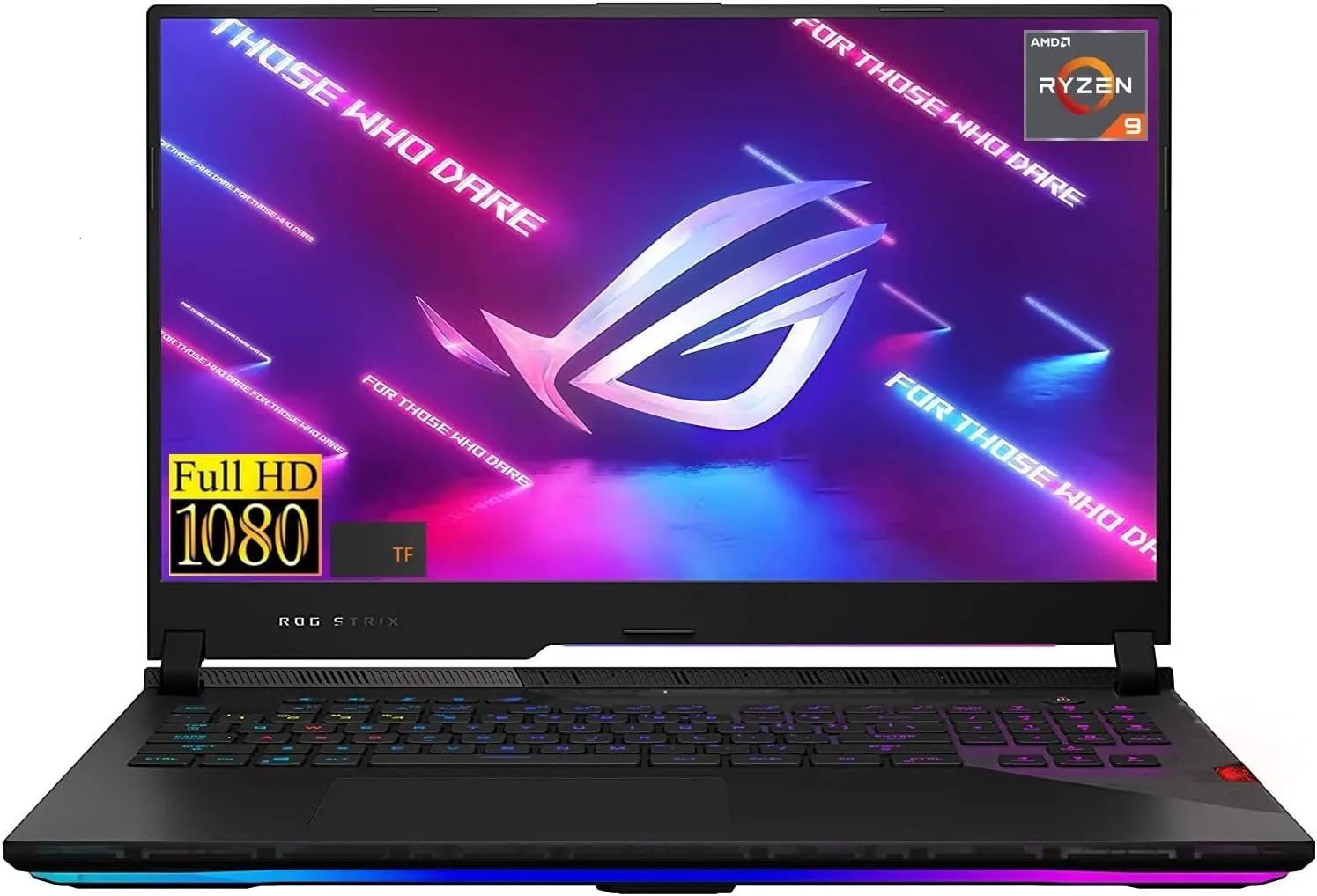 ASUS 2022 New ROG Strix Premium Gaming Laptop: 17.3" FHD 144Hz IPS Display, AMD Gaming 8-Core Ryzen 9-5900HX, 16GB RAM, 2TB SSD, 4GB GeForce RTX 3050Ti, WiFi-6, Backlit-KYB, USB-C, Win10H, TF