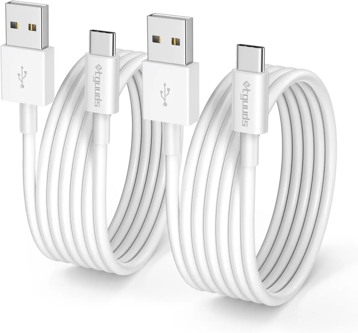 etguuds Car Carplay Cable for iPhone 16 15 Pro Max/Pro/Plus, 3ft USB to USB C Cable for Apple Car Play iPhone 16 15, for iPad USB C Cord - 2 Pack USB A to USB C Car Charger Cable