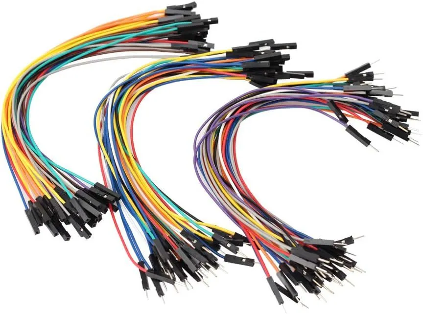 SIM&NAT 8inch / 20cm Male to Female Dupont Wire, Male to Male, Female to Female Breadboard Jumper Wire Ribbon Cables kit for Arduino Raspberry Pi 2/3 (90 PCS)