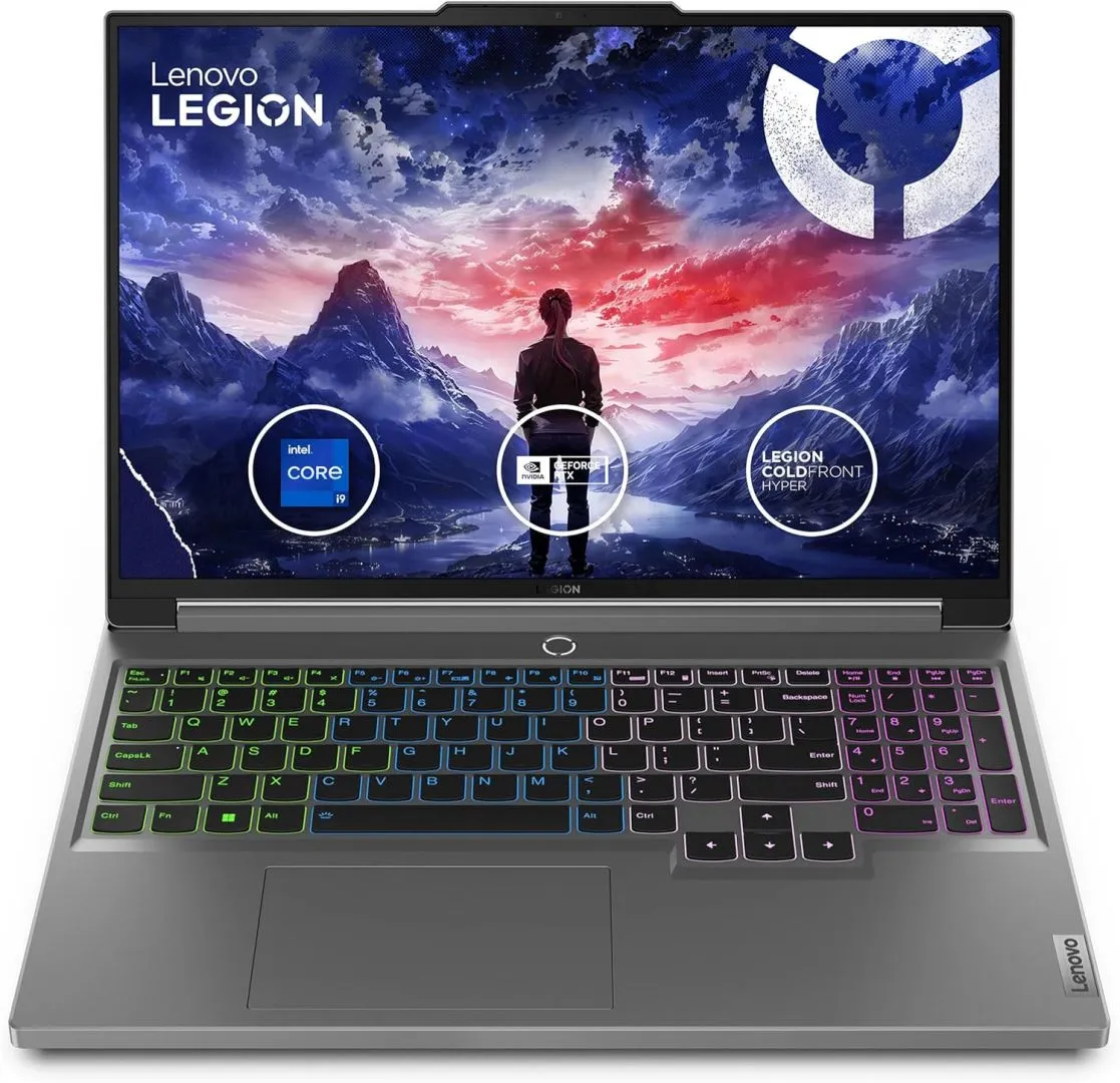 Lenovo Legion 16" Gaming Laptop, WQXGA 165Hz Screen, GeForce RTX 4060 8GB GDDR6, 14th Generation Intel i9-14900HX 24 Cores, 48GB DDR5+8TB SSD, Wi-Fi 6E, HDMI 2.1, Memory Card Slot, Win11 Home