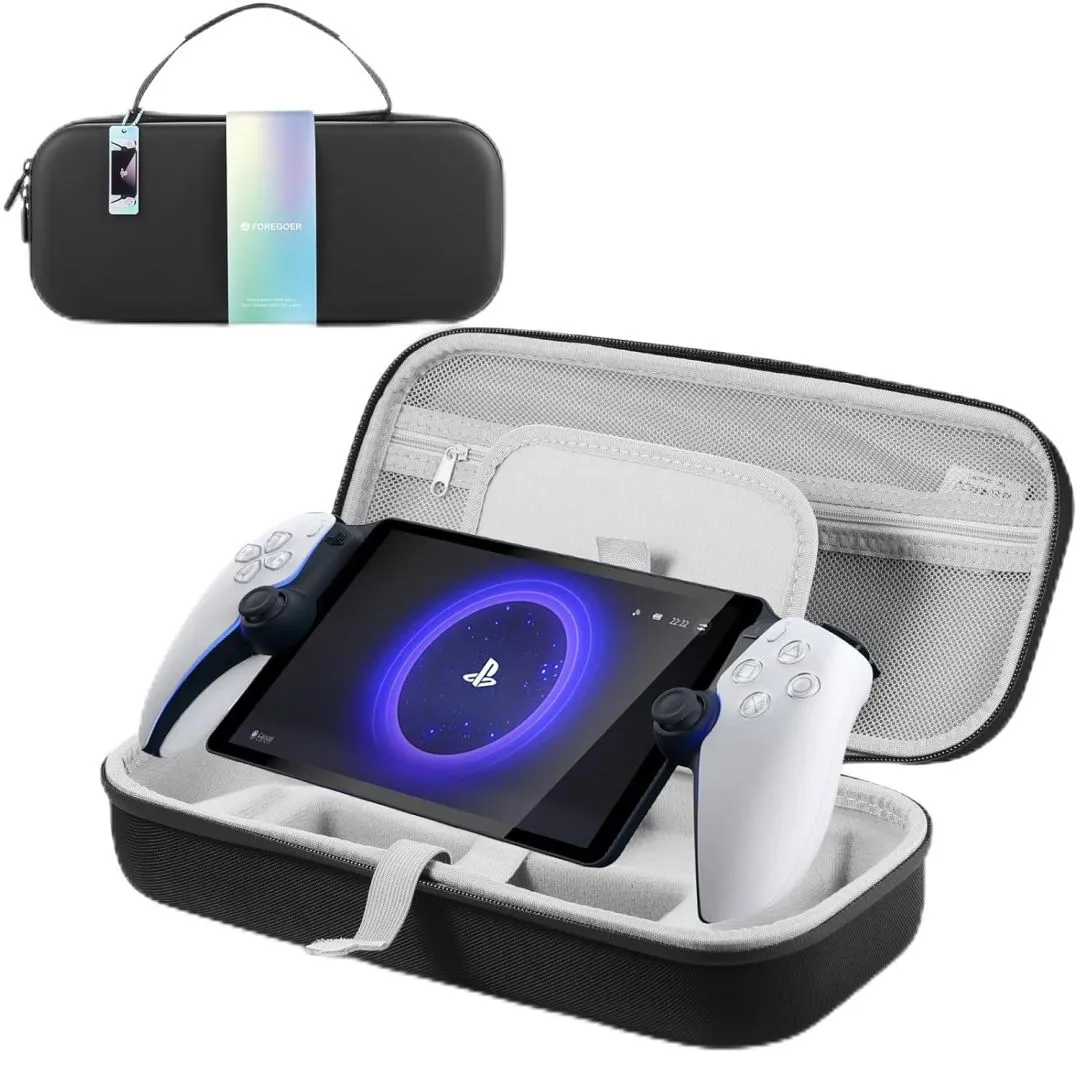FOREGOER Hard Carrying Case Compatible with Playstation Portal,Tailored Portable Travel Storage Case for PS Portal Console Accessories