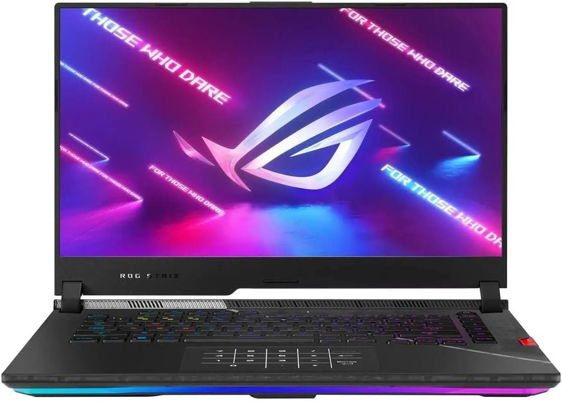 ASUS ROG Strix Scar 15 (2022) Gaming Laptop, 15.6” 240Hz IPS QHD Display, NVIDIA GeForce RTX 3070 Ti, Intel Core i9 12900H, 32GB DDR5, 1TB SSD, Per-Key RGB Keyboard, Windows 11 Pro