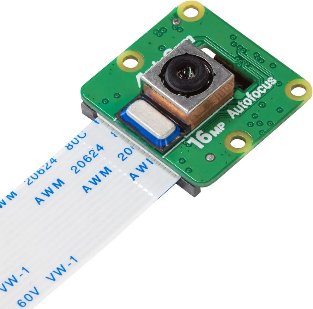 Arducam IMX519 Autofocus Camera Module for Raspberry Pi, 16MP AF Pi Camera Compatible with Raspberry Pi 5/4B/3B+, Raspberry Pi Zero 2 W