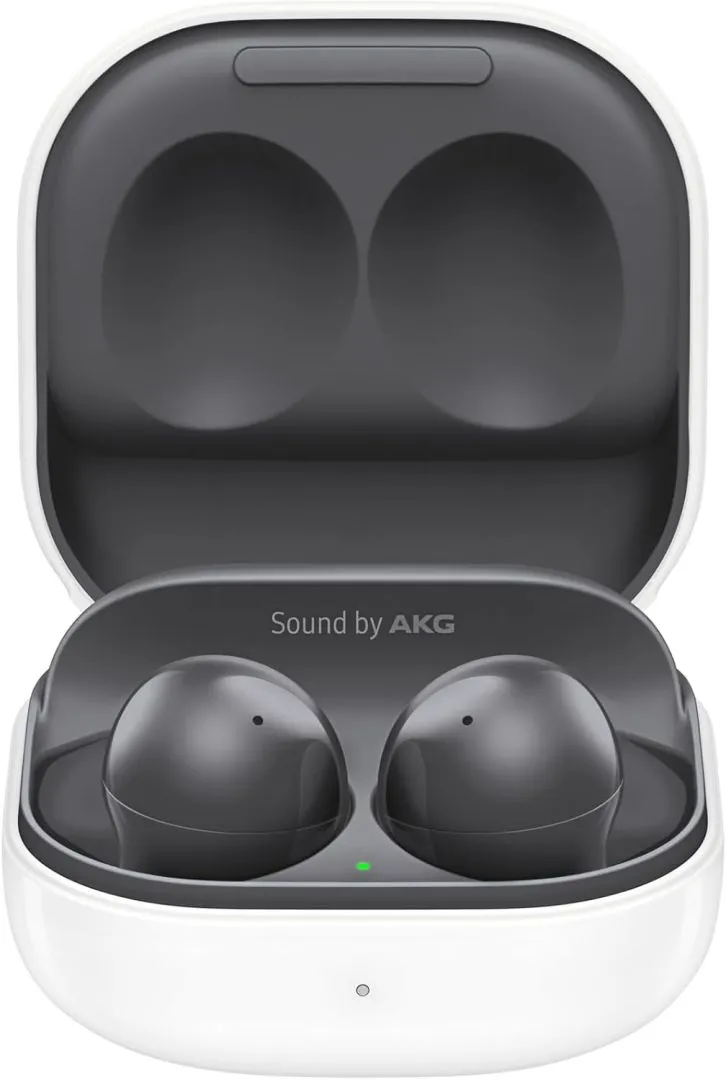SAMSUNG Galaxy Buds 2 True Wireless Bluetooth Earbuds, Noise Cancelling, Comfort Fit In Ear, Auto Switch Audio, Long Battery Life, Touch Control, Graphite [US Version, 1Yr Manufacturer Warranty]