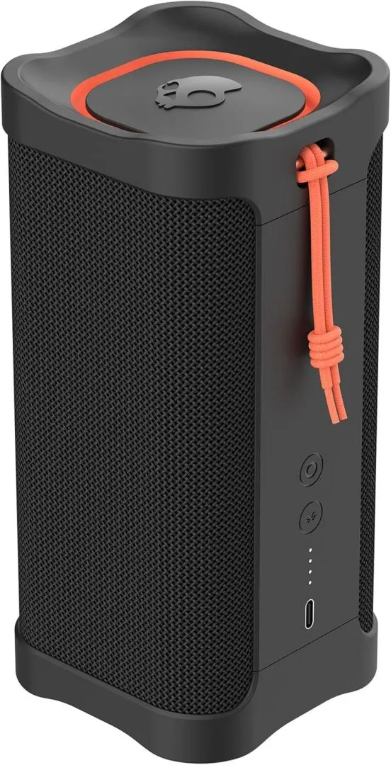 Skullcandy Terrain XL Wireless Bluetooth Speaker - IPX7 Waterproof Portable Speaker, 18 Hour Battery, Nylon Wrist Wrap, True Wireless Stereo