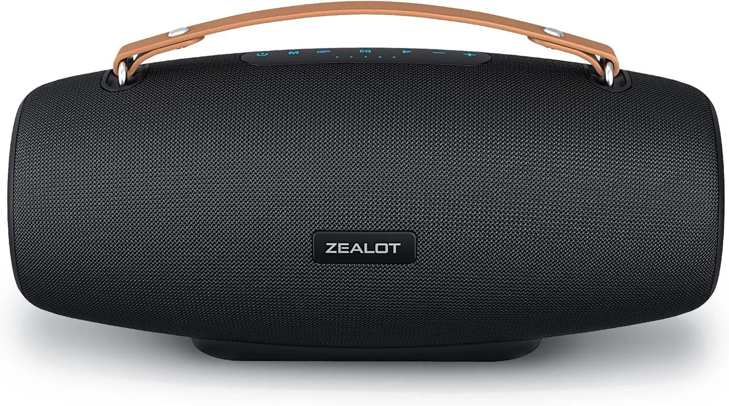 ZEALOT Bluetooth Speaker, Speakers Bluetooth Wireless,Outdoor,Portable Speaker,Loud with BassUp Technology,IPX6 Waterproof,20H Play,Pairing,EQ,TF,AUX,Speaker for Party,Beach,Camping-Black