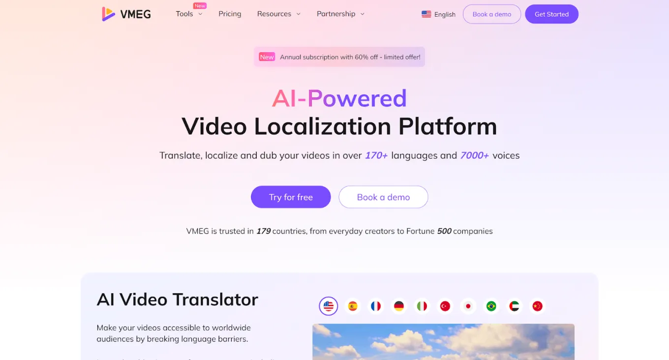 VMEG AI: Transforming Your Business with AI-Powered Video Translation