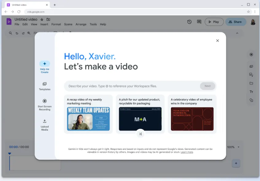 Google Adds Vids Shortcut to Drive for Seamless AI Video Editing