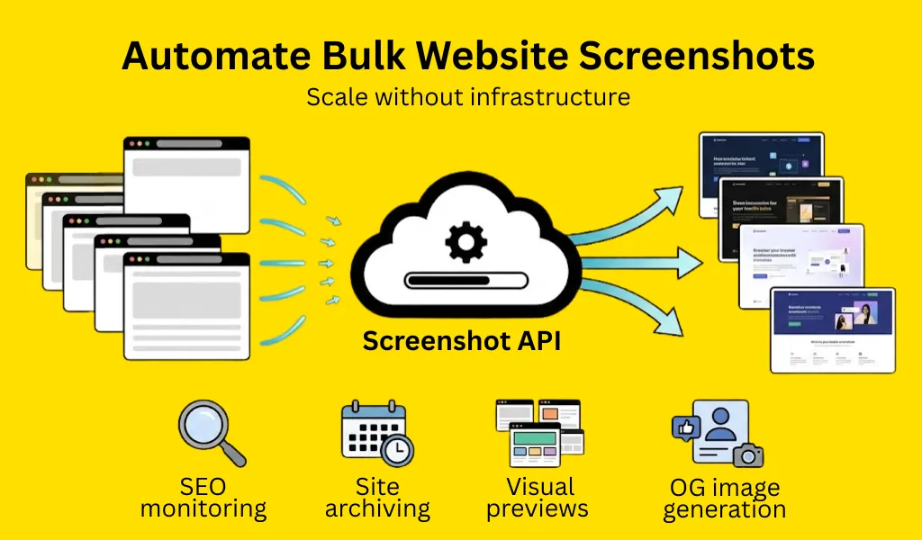 How to Automate Website Screenshots with a Screenshot API