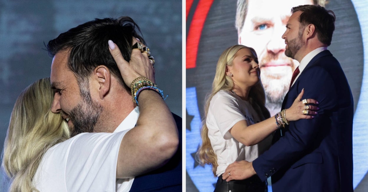 Erika Kirk Addressed That Viral Hug With JD Vance