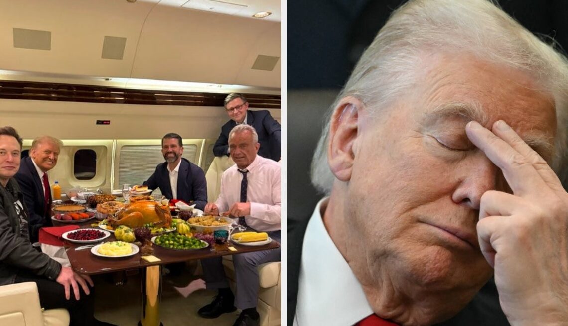 RFK Jr. Posted A Bizarre Thanksgiving Pic With Donald Trump, And Everyone Is Confused