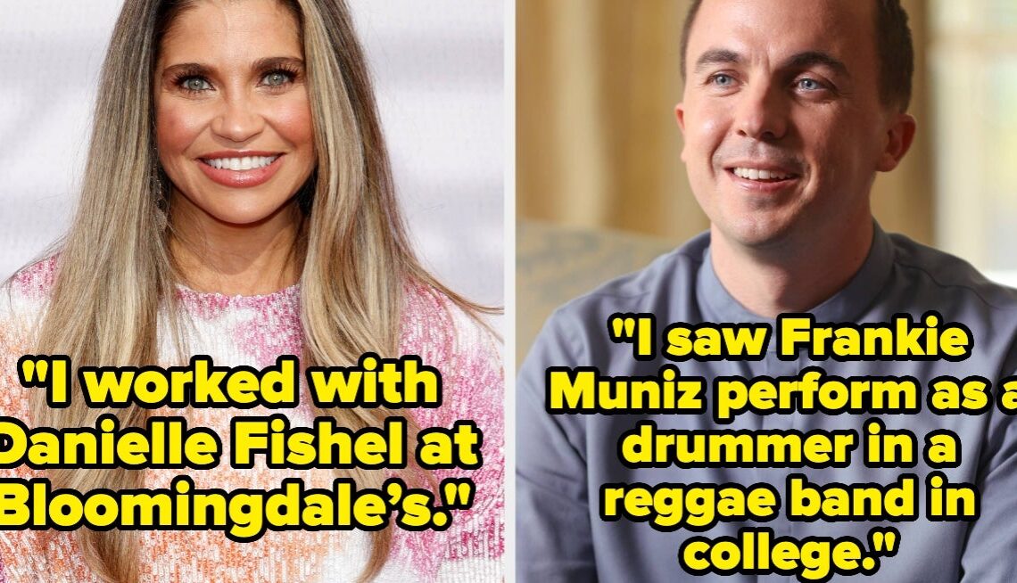 25 Confessions From People Who Met Former Celebrities While Working Totally Normal Jobs