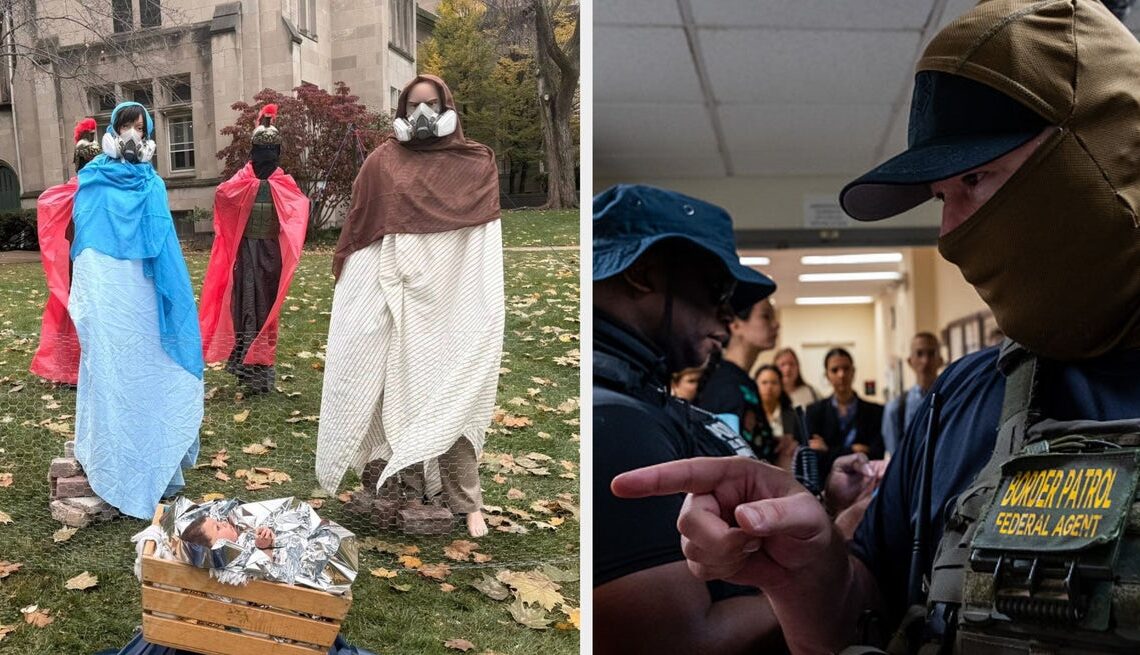 Another Church Is Going Viral For Its Anti-MAGA Nativity Scene