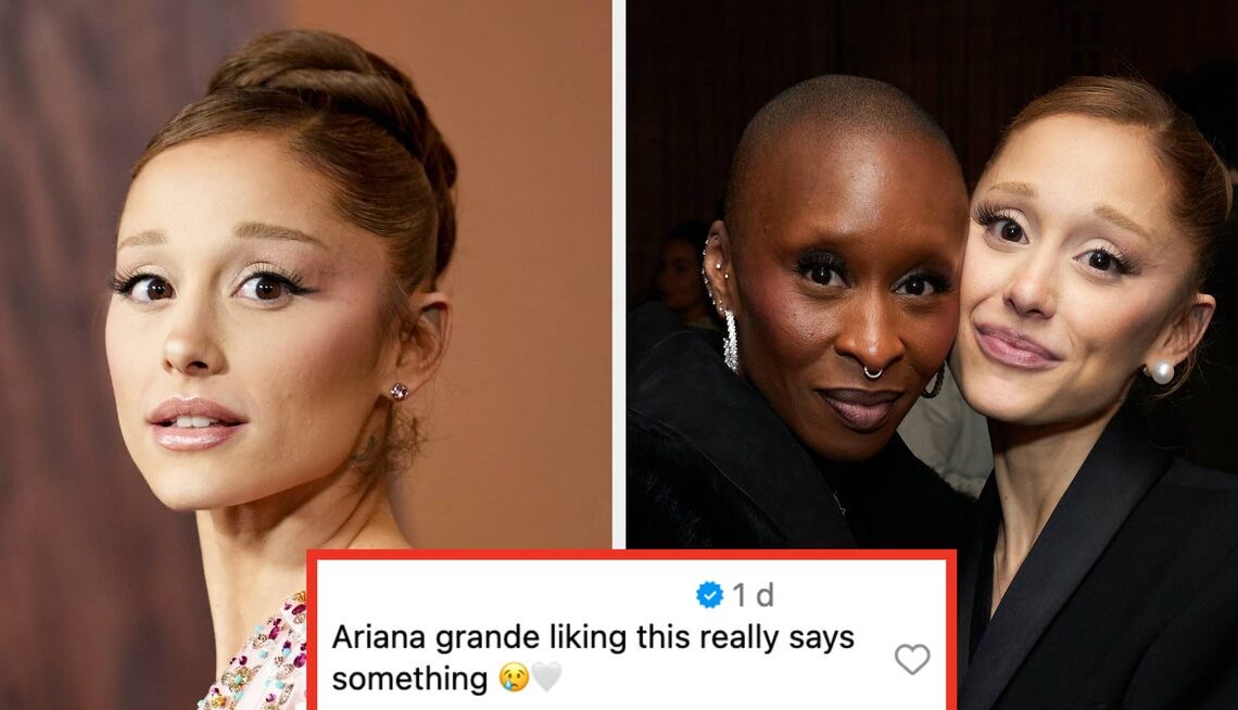 Ariana Grande Quietly Called Out The Way Cynthia Erivo Is Being Masculinized In Distasteful Memes