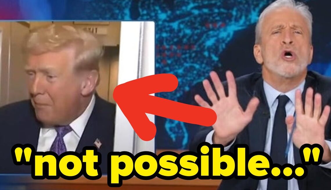 Jon Stewart Just Called Out Donald Trump For Making This 1 Wilddd Claim About His MRI