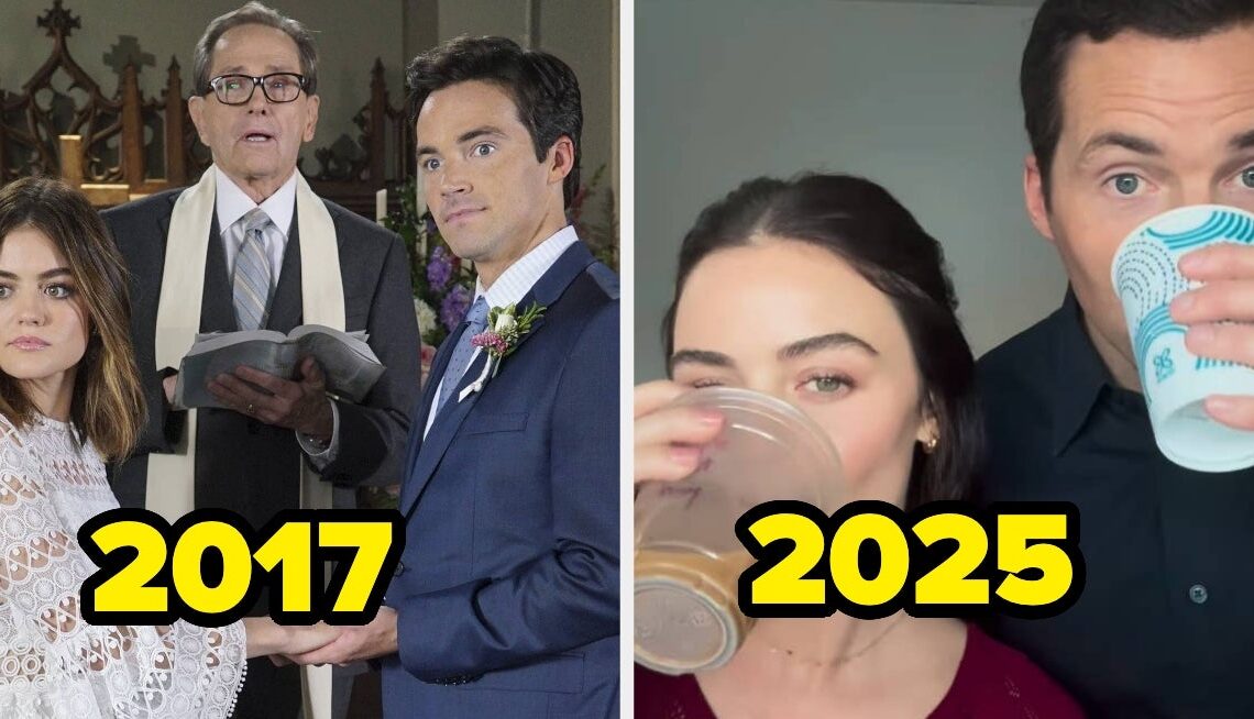 Lucy Hale And Ian Harding Are Reuniting For A Christmas Rom-Com, And OMG