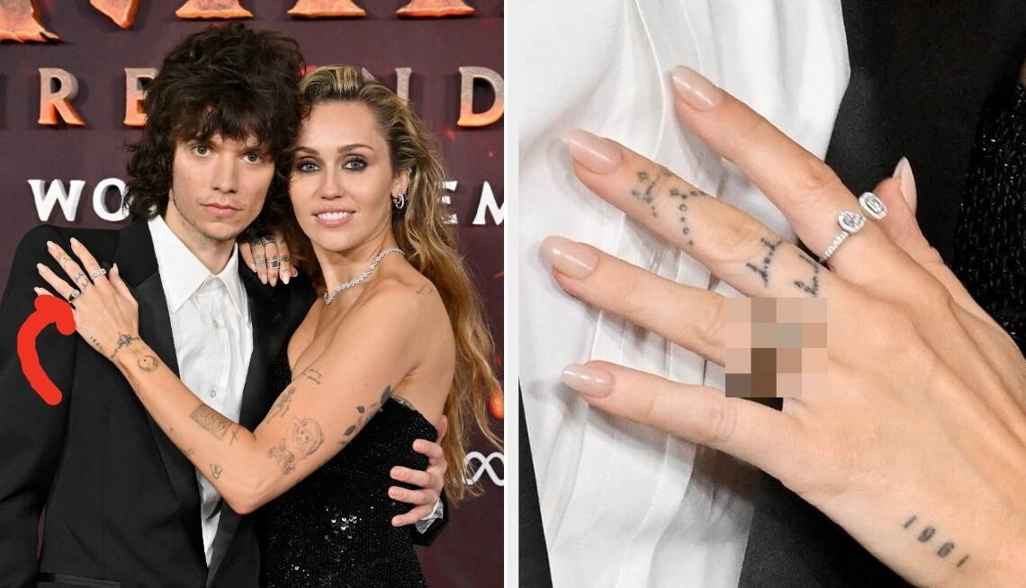Miley Cyrus Just Got Engaged, And Her Ring Is Super Unique
