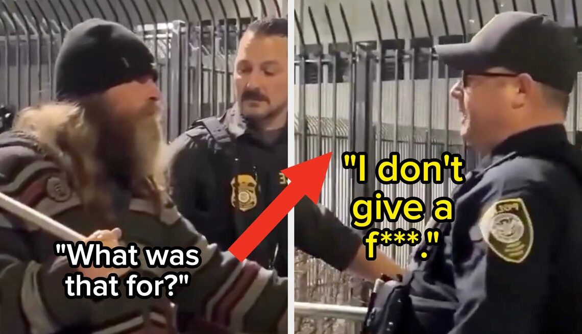 A Video Of A DHS Agent Kicking Over A Memorial Candle For Renee Good Is Going Viral