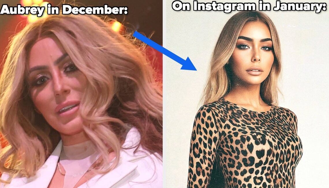 Aubrey O'Day's Recent Instagram Pics Have People Asking, "Who Is This?"