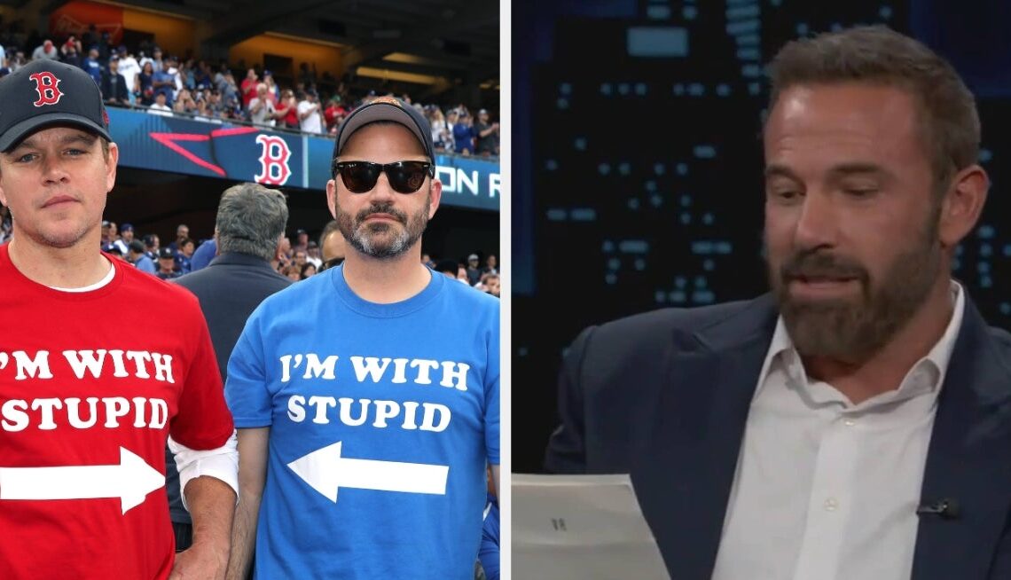Ben Affleck Just Delivered The Latest Blow In Matt Damon And Jimmy Kimmel’s 23-Year Faux Feud