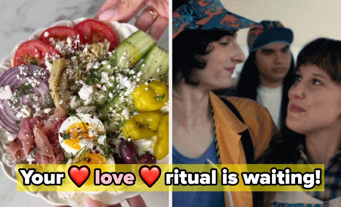 Build Your Savory Snack Plate And I'll Tell You Which Unhinged Love Ritual You Actually Need To Try This Year