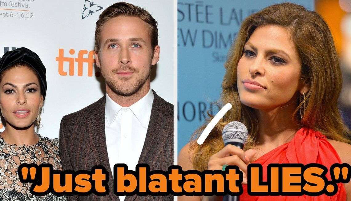 Eva Mendes Reacted To "Blatant Lies" About Her And Ryan Gosling