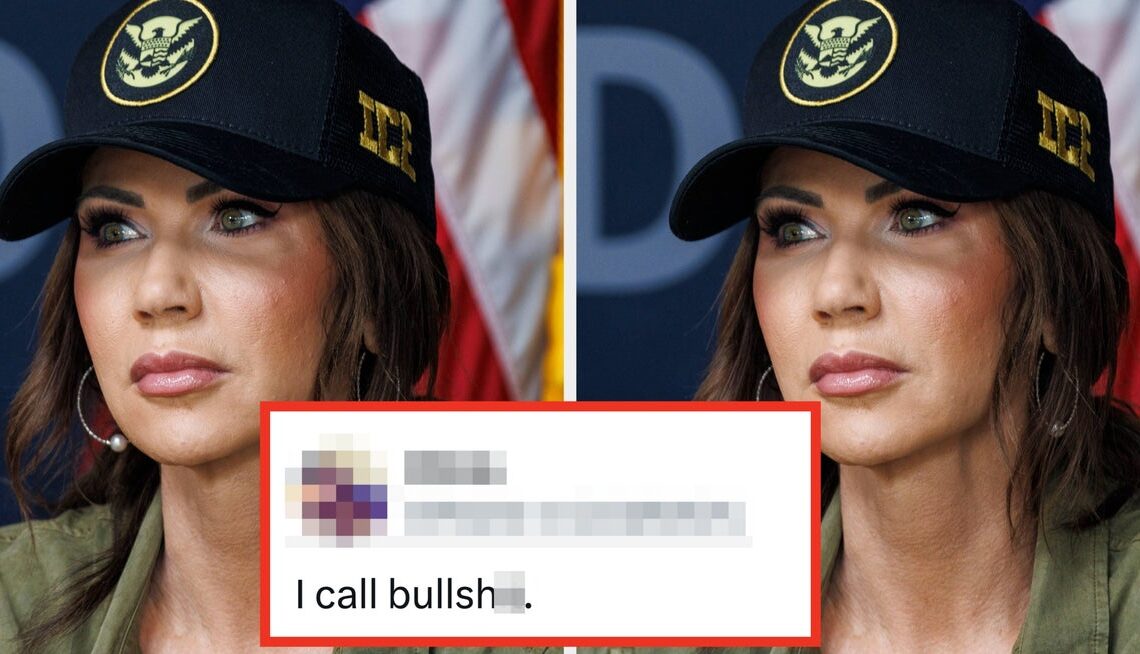 Everyone Is Calling Bullsh*t On What Kristi Noem Said After A Minneapolis Woman Was Fatally Shot By ICE