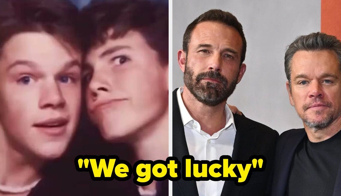 Here’s A Full Breakdown Of Matt Damon And Ben Affleck’s 45-Year Friendship, And It's So Sacred
