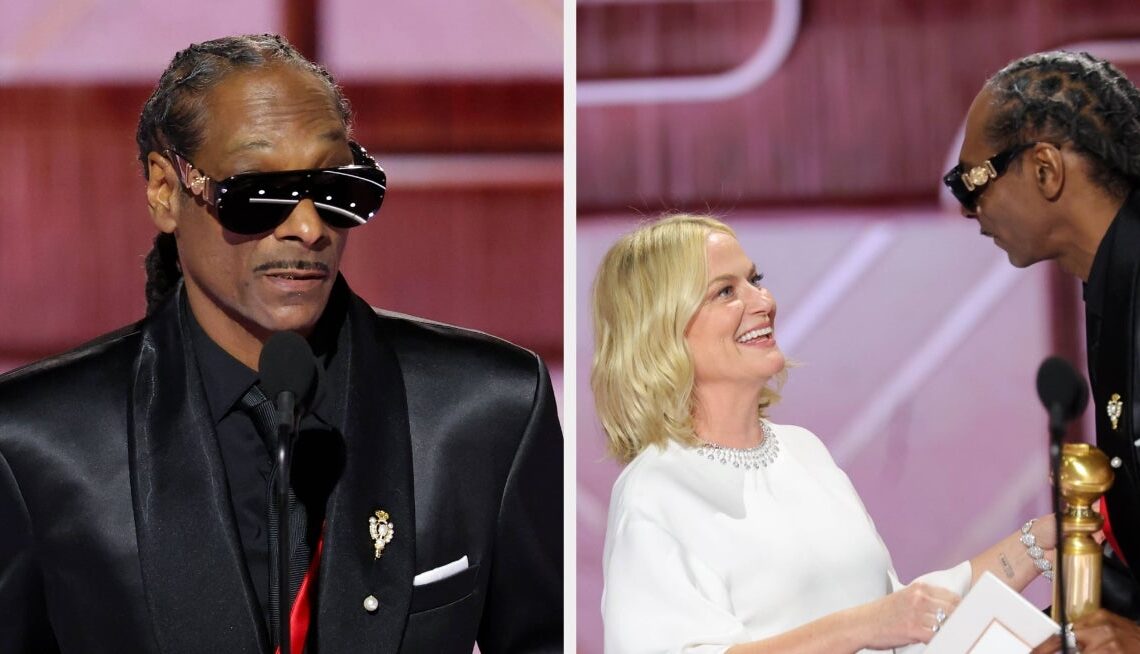 Here’s What Snoop Dogg Said On Stage At The Golden Globes That Awkwardly Got Him Censored