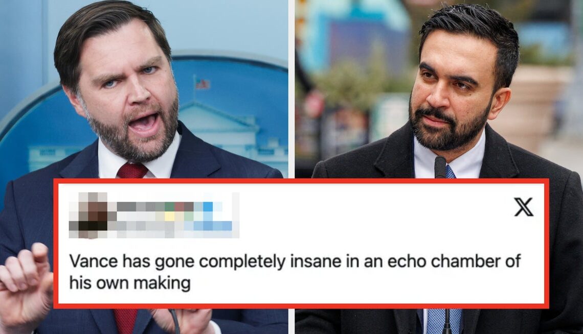 JD Vance's "Completely Insane" Claim About Zohran Mamdani Is Going Viral
