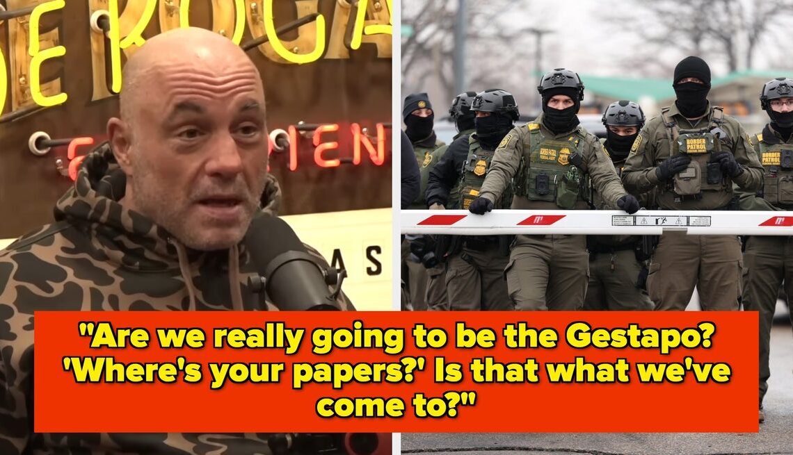 Joe Rogan Called ICE The Gestapo, But People Online Are Pointing Out That He Backed Trump