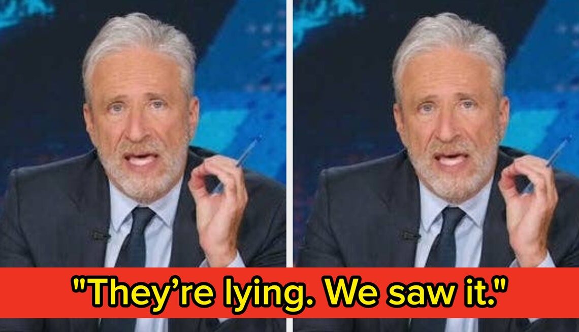 Jon Stewart Just Absolutely Demolished Trump's Minneapolis Claims With 1 Brutal Statement