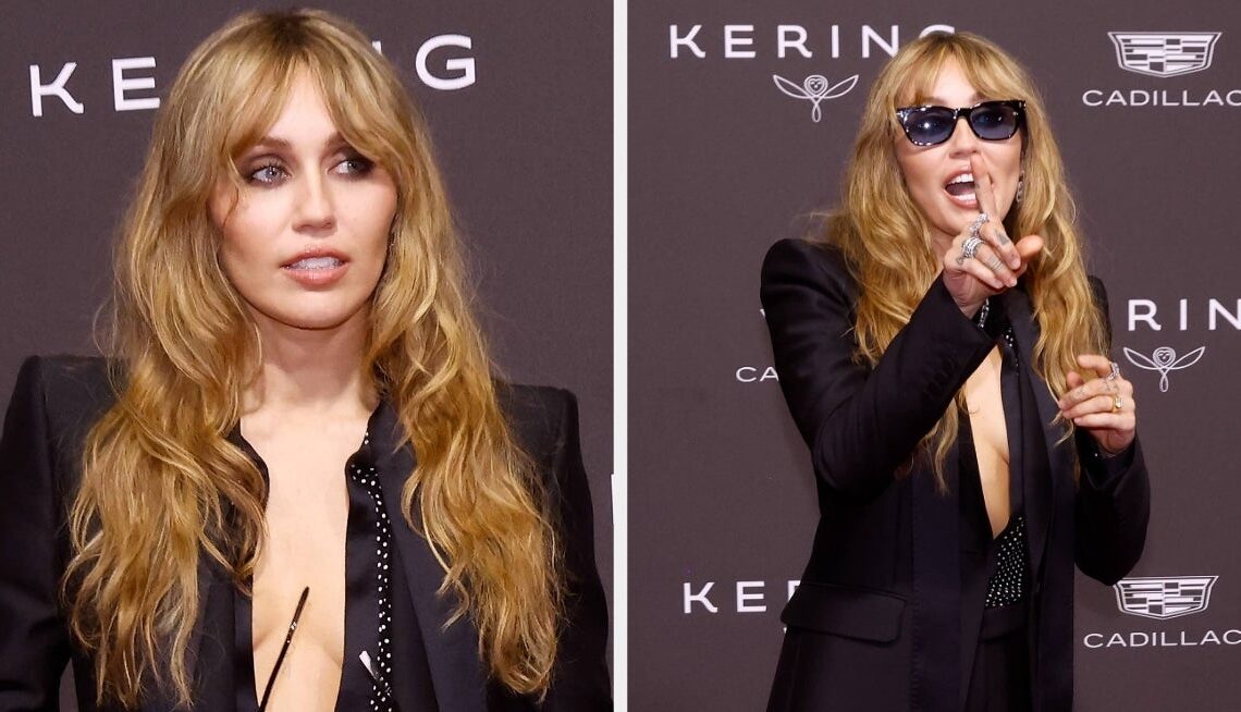 Miley Cyrus Got Assertive After Photographers Told Her To Remove Her Sunglasses