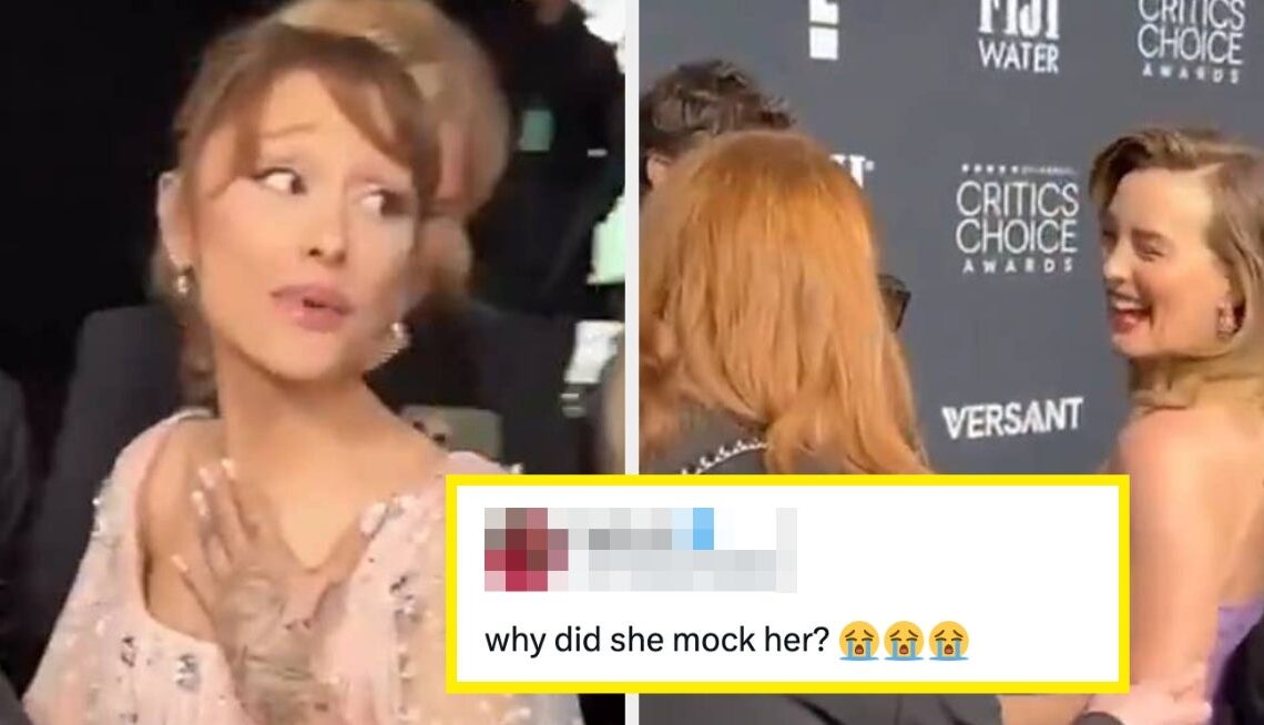 People Think Leighton Meester Was Awkwardly Caught "Mocking" Ariana Grande