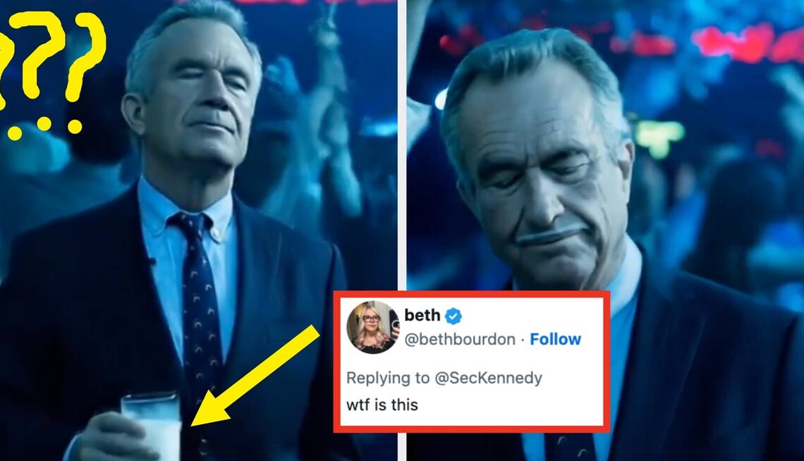RFK Jr. Posted A Video Of Himself Slurping Down Some Whole Milk, And Now I'm Scarred For Life