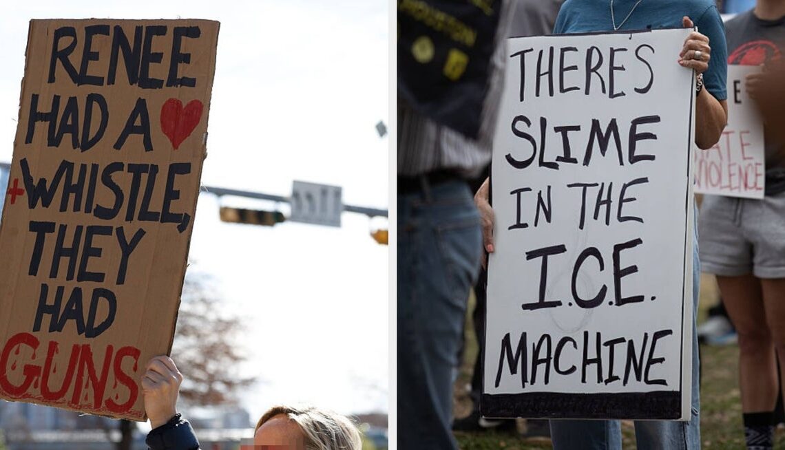 The 34 Best Signs From ICE Protests Around The Country