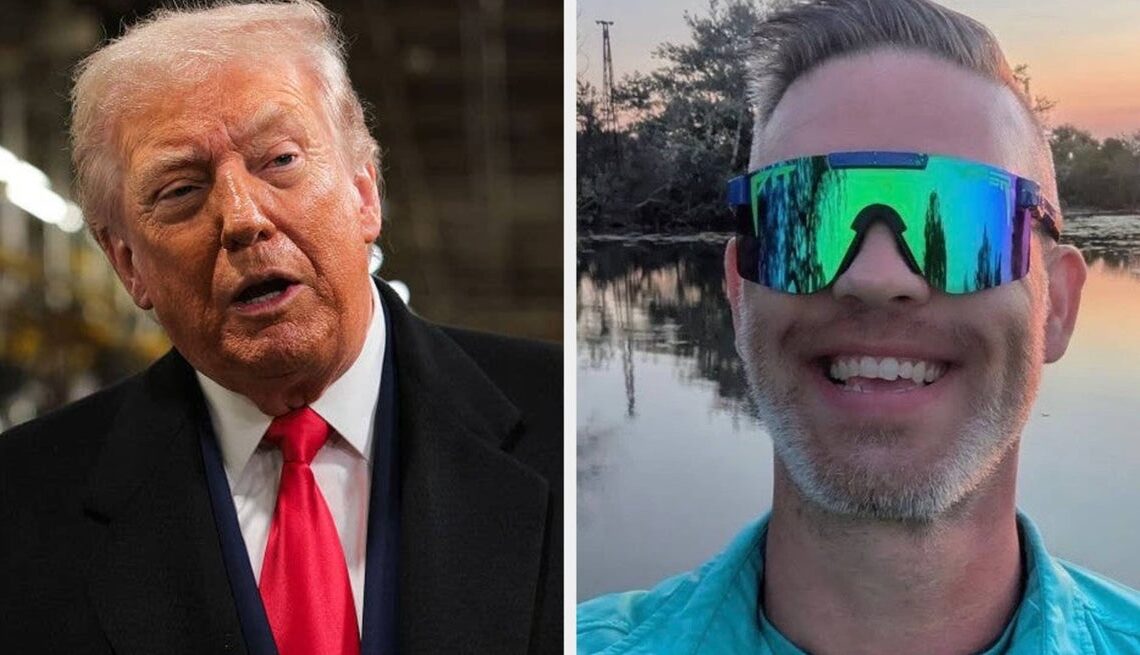 The Internet Is Losing It Over How This Autoworker Reacted To Trump Flipping Him Off