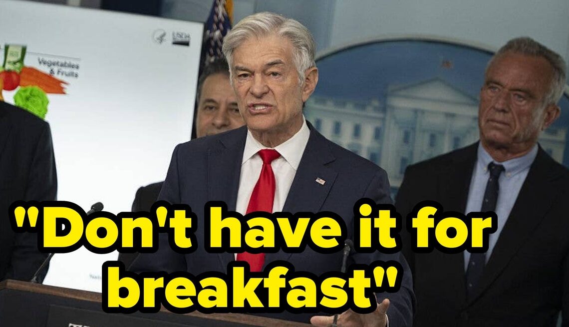 Trump's Latest Alcohol Guidelines Just Dropped, And Dr. Oz’s Reaction Is…Something