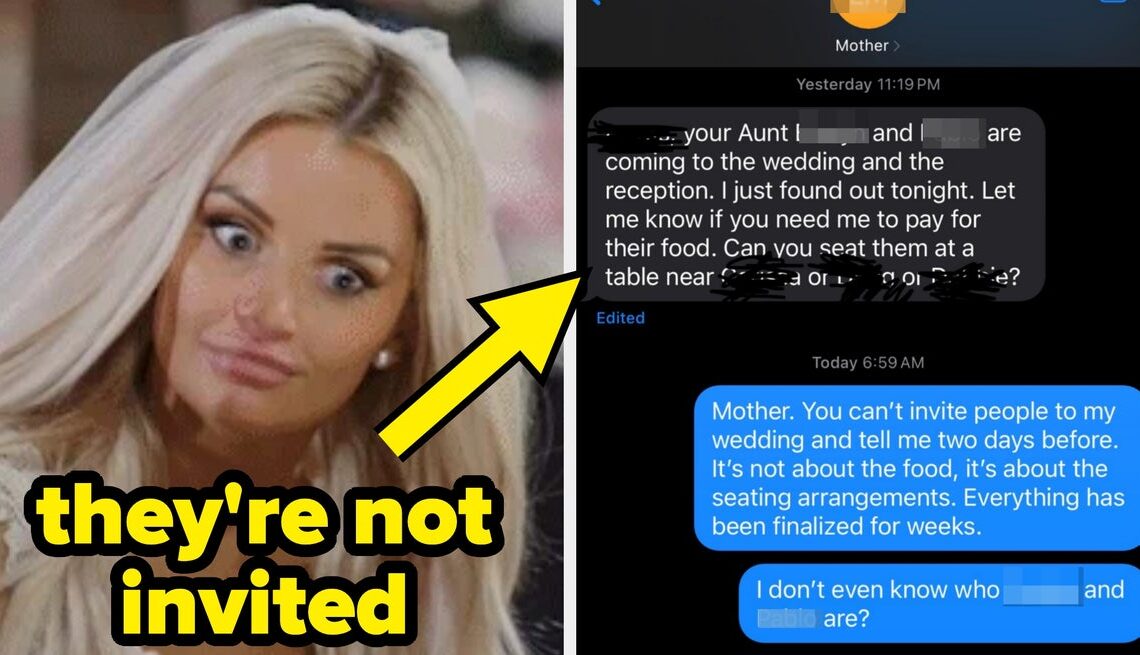 16 Toxic Wedding Guests Who Were Sooooo Bad, They Should Be Banned From EVERY Wedding