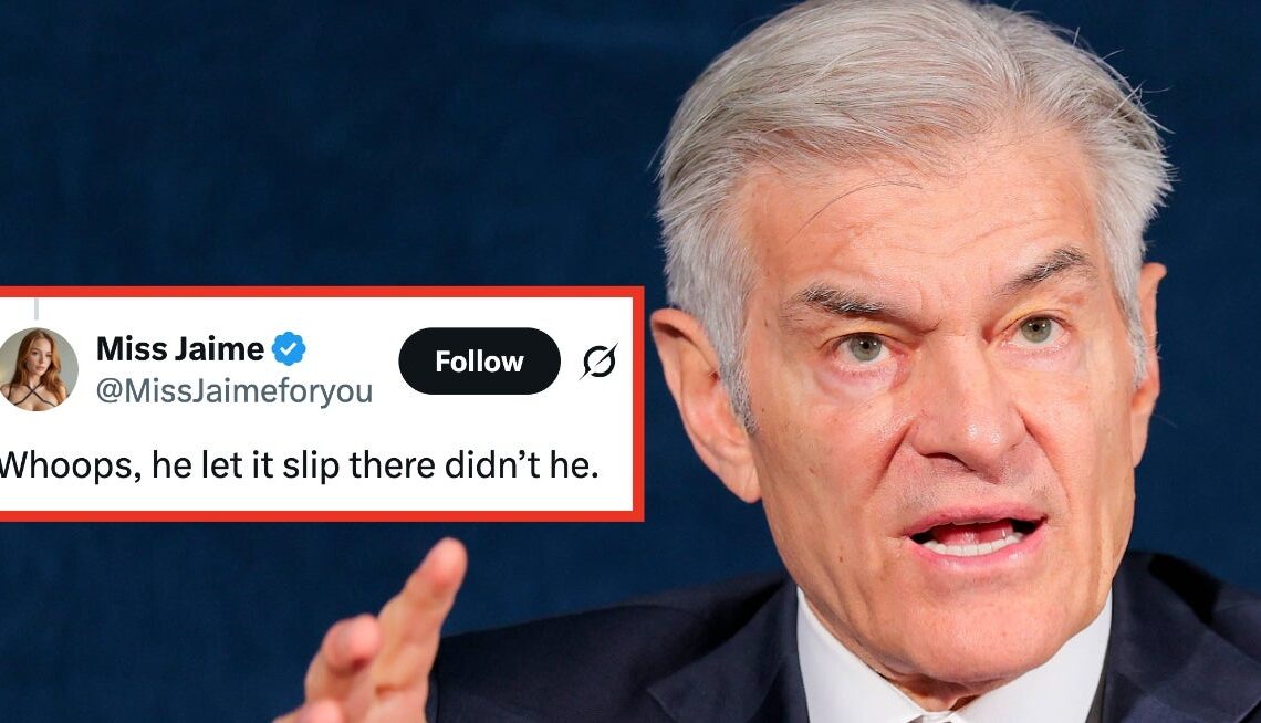 People Think Dr. Oz Just Said The Quiet Part Loud After He Made One Very Specific Comment