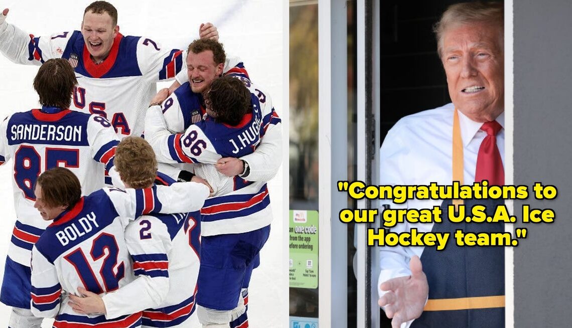 The Internet Is Absolutely Dragging The US Men's Hockey Team's White House Meal