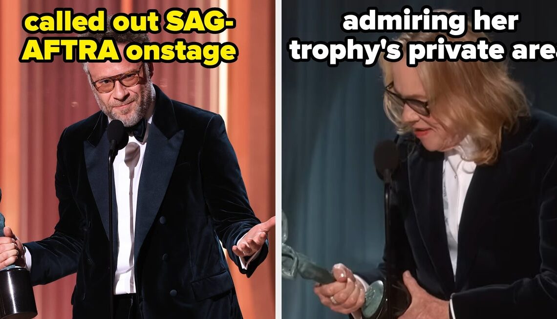 All The Awkward Moments From The 2026 Actor Awards