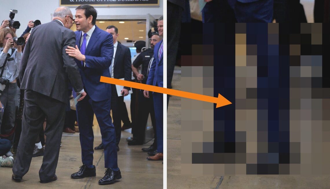 Donald Trump Gifted His Cabinet Members Shoes, And You NEED To See The Fit On Marco Rubio